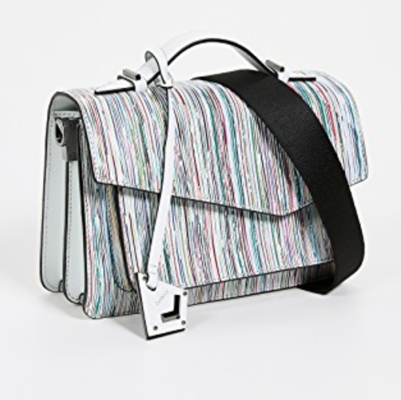 Botkier Handbags - NEW BOTKIER Cobble Hill Leather Crossbody Bag Purse - Tropical Stripe